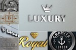 Wall Sign Logo Mockups