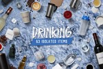 Kitchen Scene Gen. - Drinking & Sauces