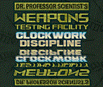 Dr Professor Scientist's Weapons Testing Facility Key