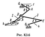 Решение К3-69 (Рисунок К3.6 условие 9 С.М. Тарг 1989 г)