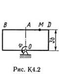 Решение К4-27 (Рисунок К4.2 условие 7 С.М. Тарг 1989 г)
