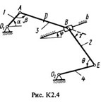 Решение К2-46 (Рисунок К2.4 условие 6 С.М. Тарг 1988 г)