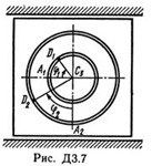 Решение Д3-76 (Рисунок Д3.7 условие 6 С.М. Тарг 1989 г)