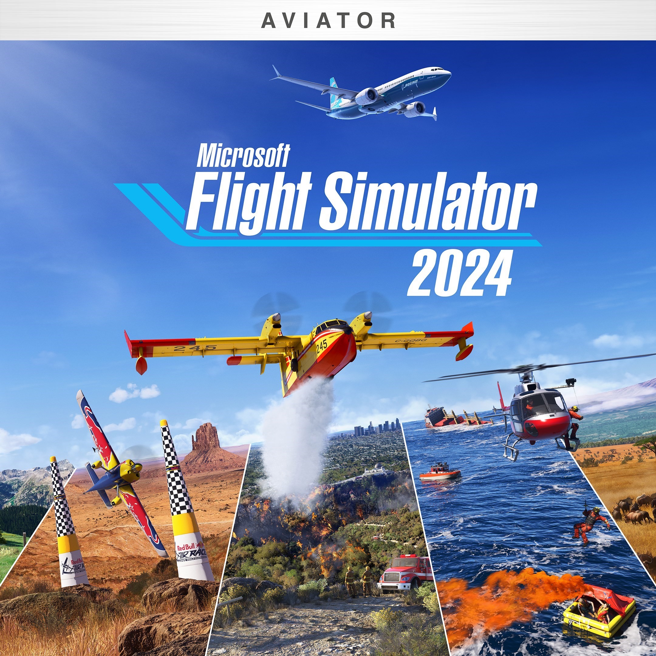 Microsoft Flight Simulator 2024 Aviator Edition AutoActivation DenuvoGames.Store