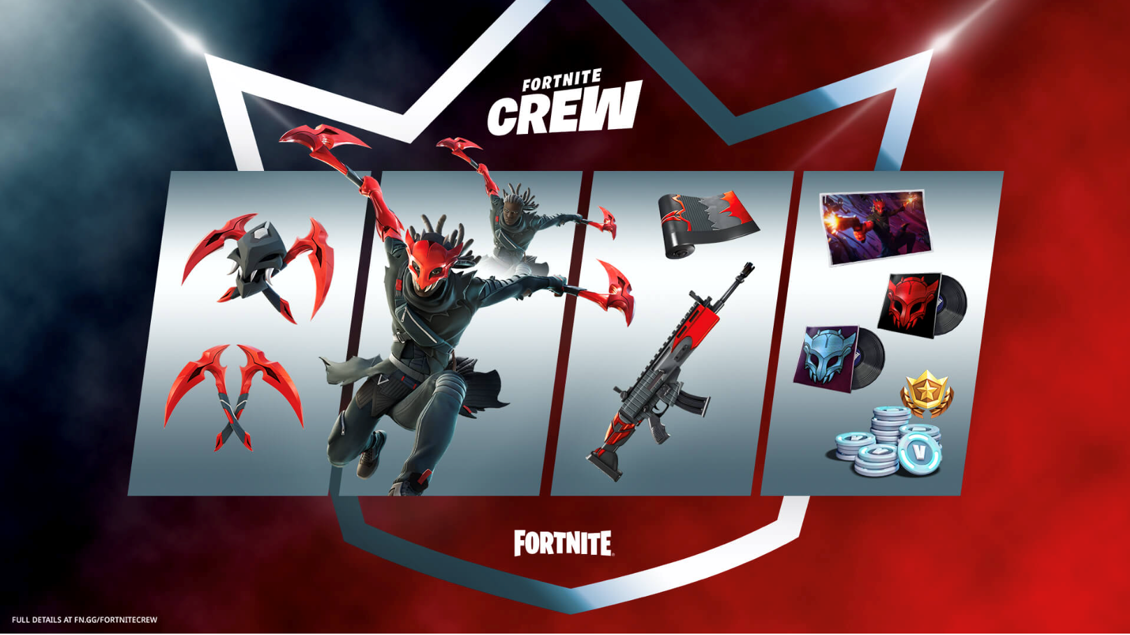 Набор Crew в ФОРТНАЙТ. Набор отряда ФОРТНАЙТ. Подписка отряд ФОРТНАЙТ. Подписка Fortnite Crew.