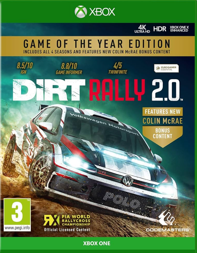 🔥DIRT RALLY 2.0 GAME OF THE YEAR EDITION 🔥XBOX🔑