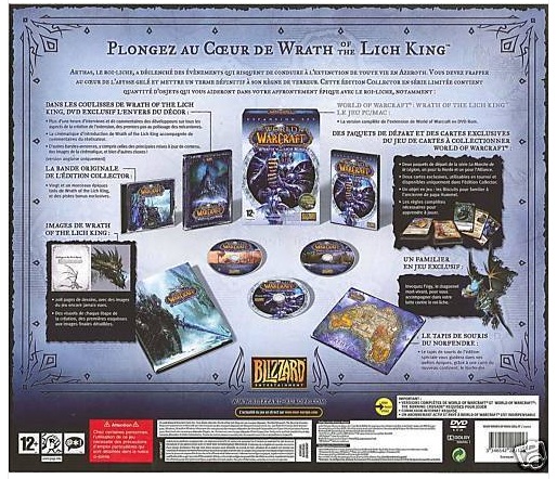 WoW (EU) Wrath of the Lich King Collector´s Edition Key