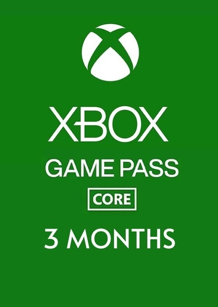 Xbox Game Pass Core  3 месяца Digital Code KEY