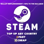 STEAM ПОПОЛНИТЬ +% К ПОПОЛНЕНИЮ (ЛЮБАЯ ВАЛЮТА) - изображение № 4