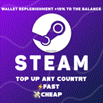 STEAM ПОПОЛНИТЬ +% К ПОПОЛНЕНИЮ (ЛЮБАЯ ВАЛЮТА) - изображение № 2