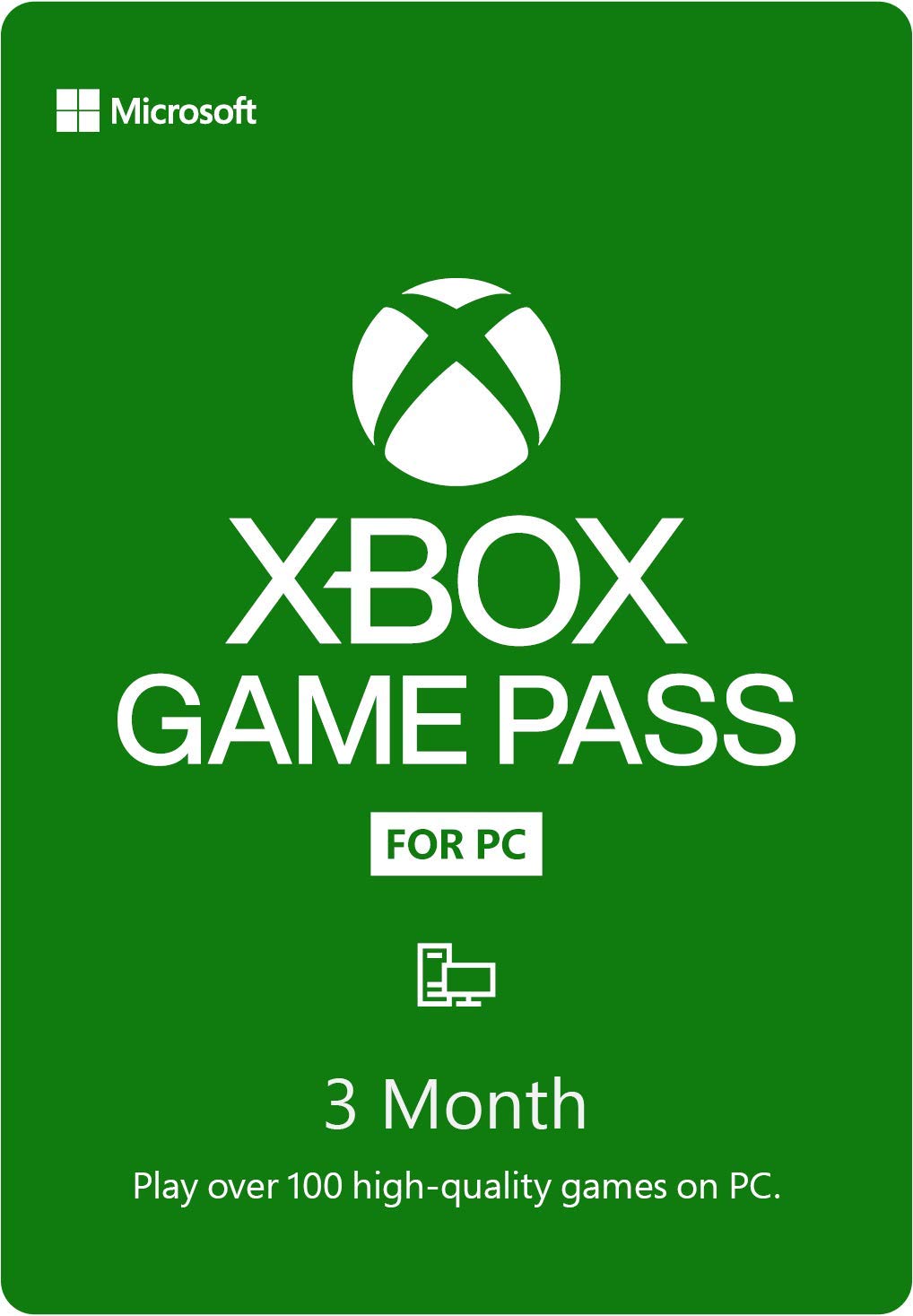 Xbox Game Pass PC на 3 месяца (Region Free + Cashback)
