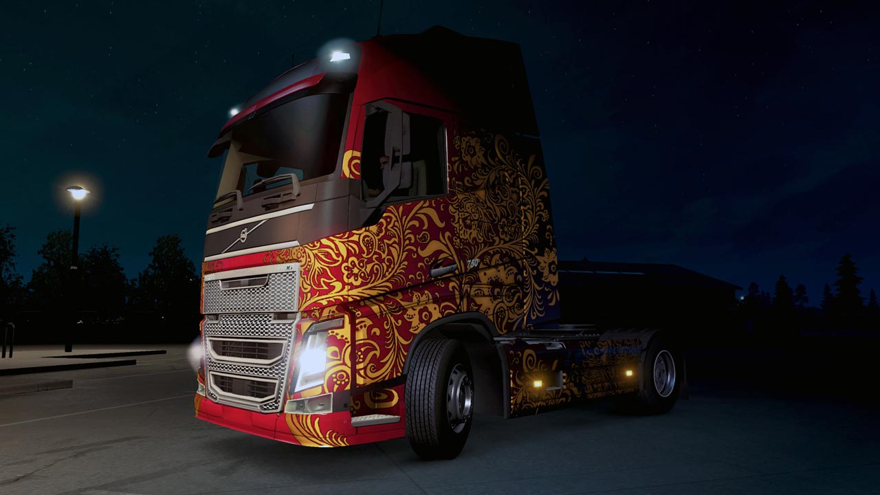 Скриншот Euro Truck Simulator 2 - Russian Paint Jobs Pack (DLC)