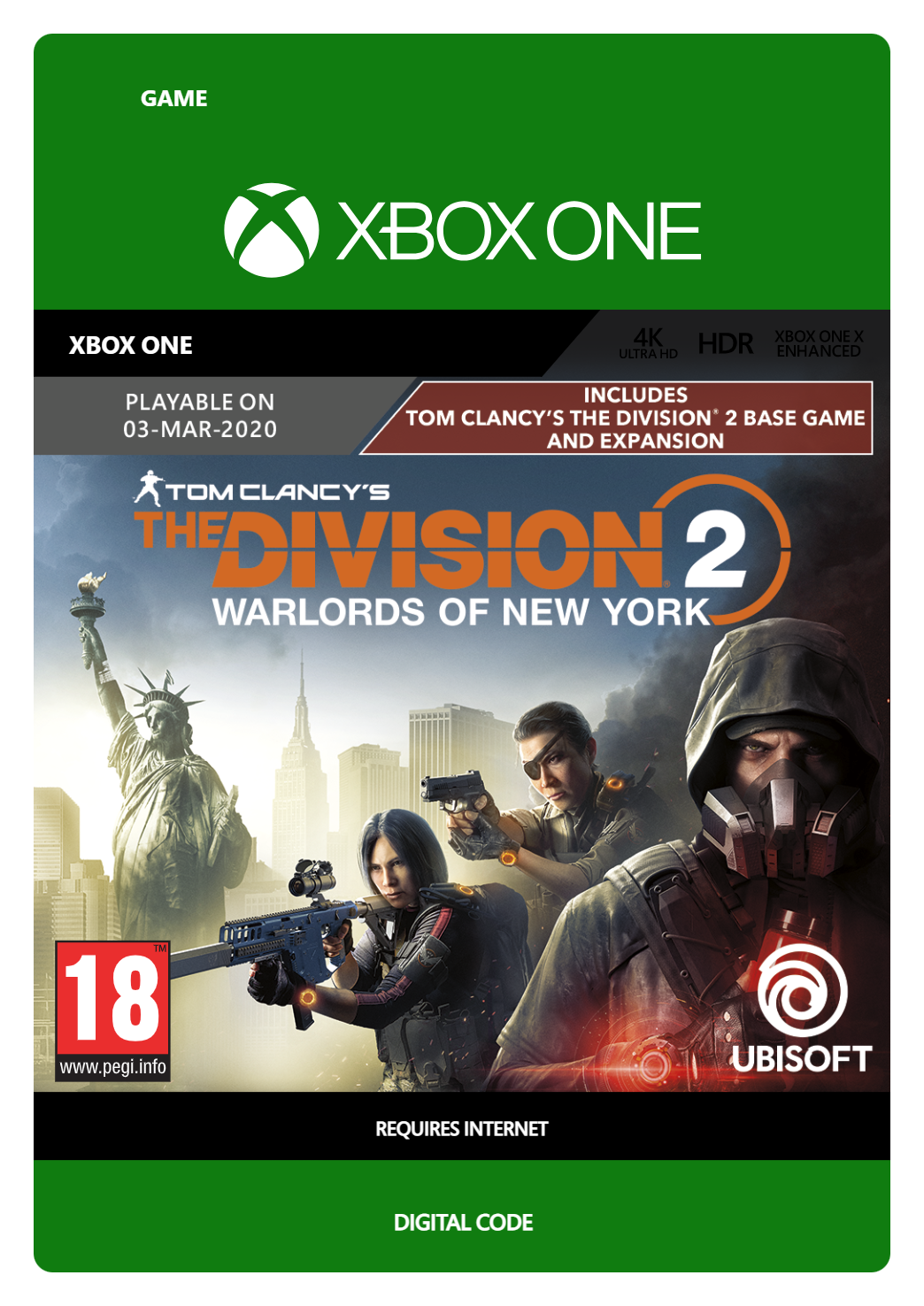 ✅THE DIVISION 2 WARLORDS OF NEW YORK EDITION❤️XBOX✅КЛЮЧ