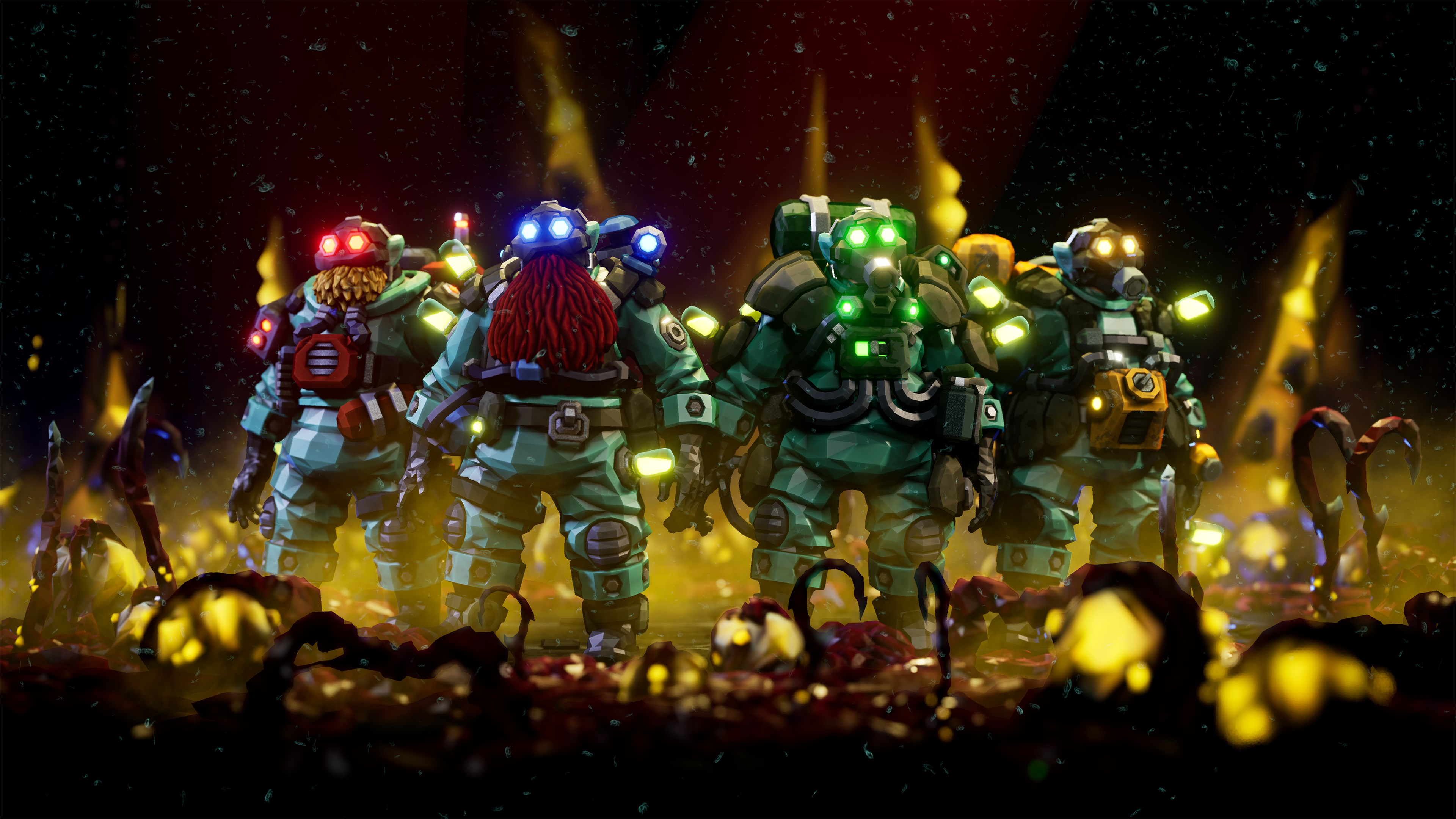 Дееп рок галактик. Deep Rock Galactic - Biohazard Pack. Deep Rock Galactic DLC. Deep Rock Galactic Dwarf. Дворф Deep Rock Galactic.