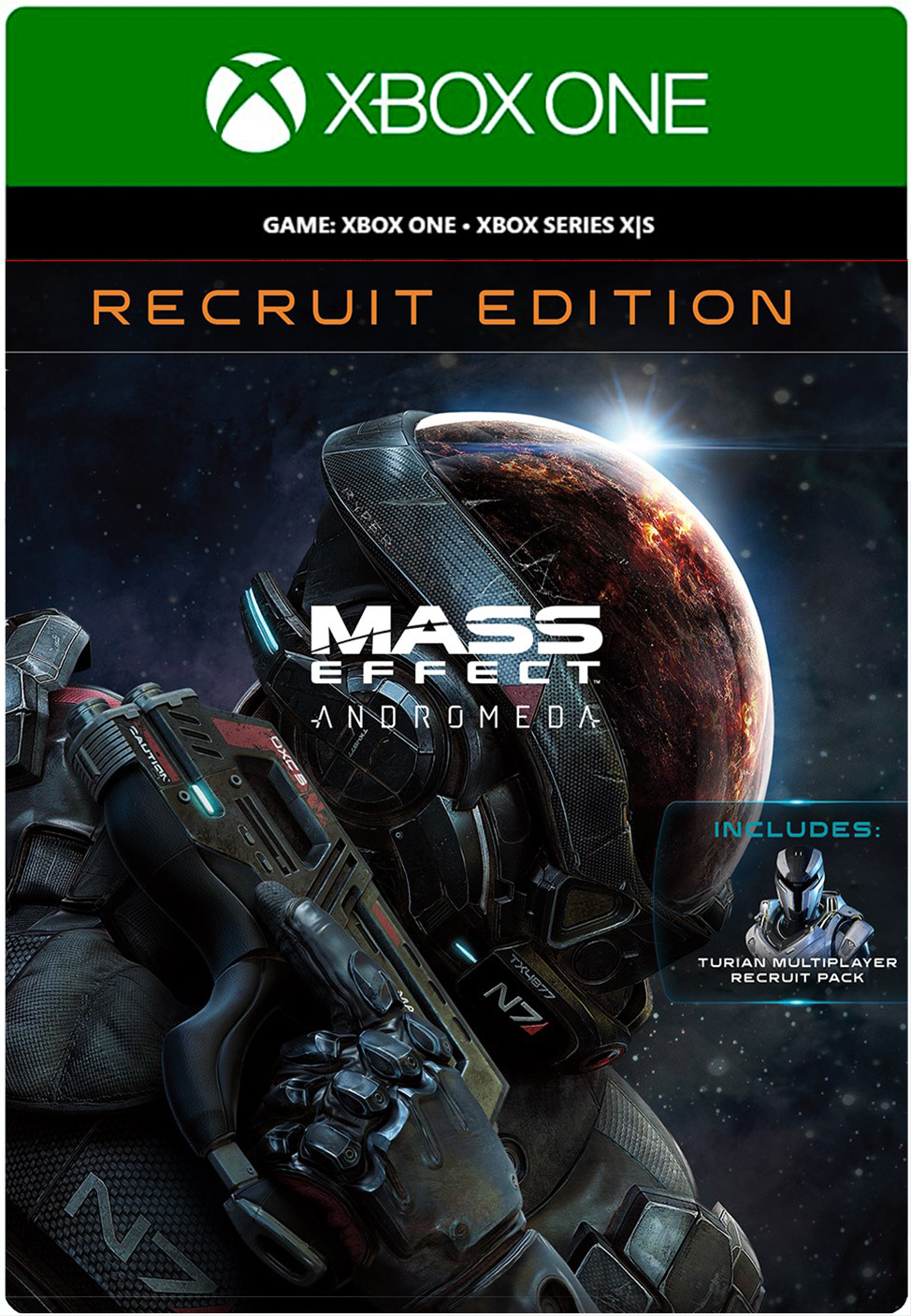 ✅❤️MASS EFFECT: ANDROMEDA STANDARD RECRUIT❤️XBOX🔑КЛЮЧ