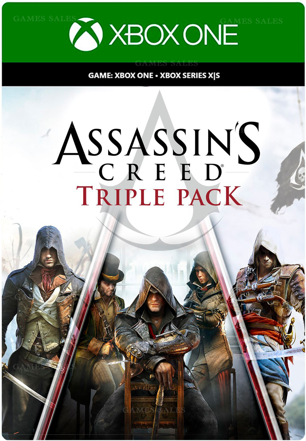 ✅❤️ASSASSIN´S CREED TRIPLE PACK (НАБОР AC)❤️XBOX🔑КЛЮЧ