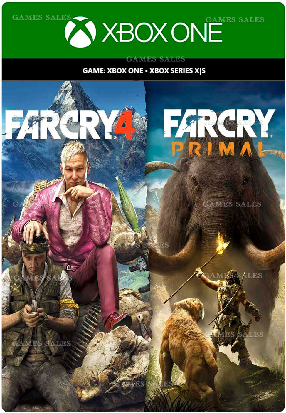 ✅❤️НАБОР FAR CRY 4 + FAR CRY PRIMAL❤️XBOX🔑КЛЮЧ✅