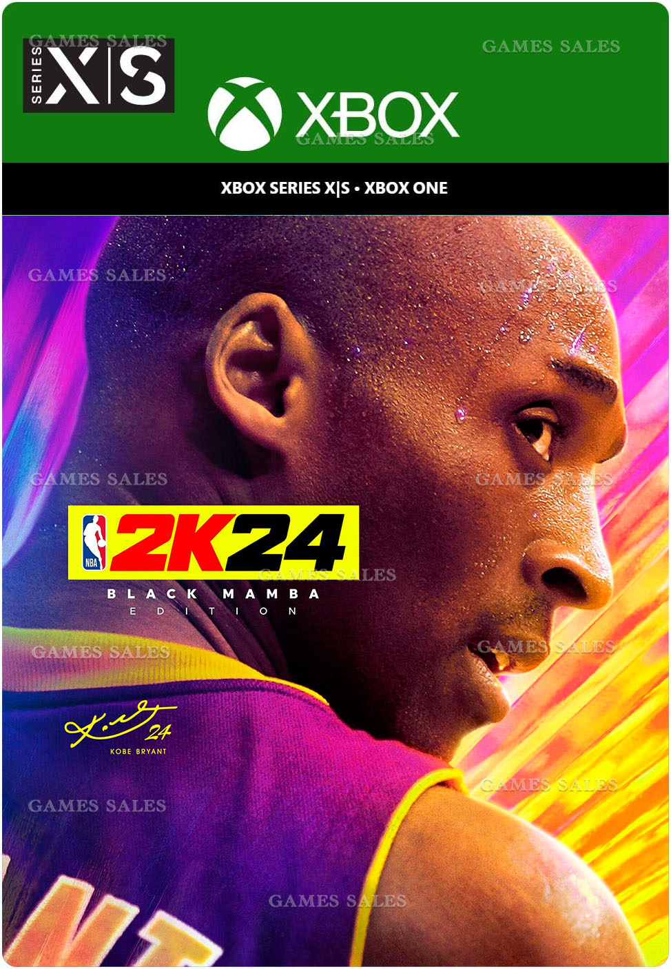 Купить ключ NBA 2K24 BLACK MAMBA EDITIONXBOX ONEXSКЛЮЧ по цене 4749р.