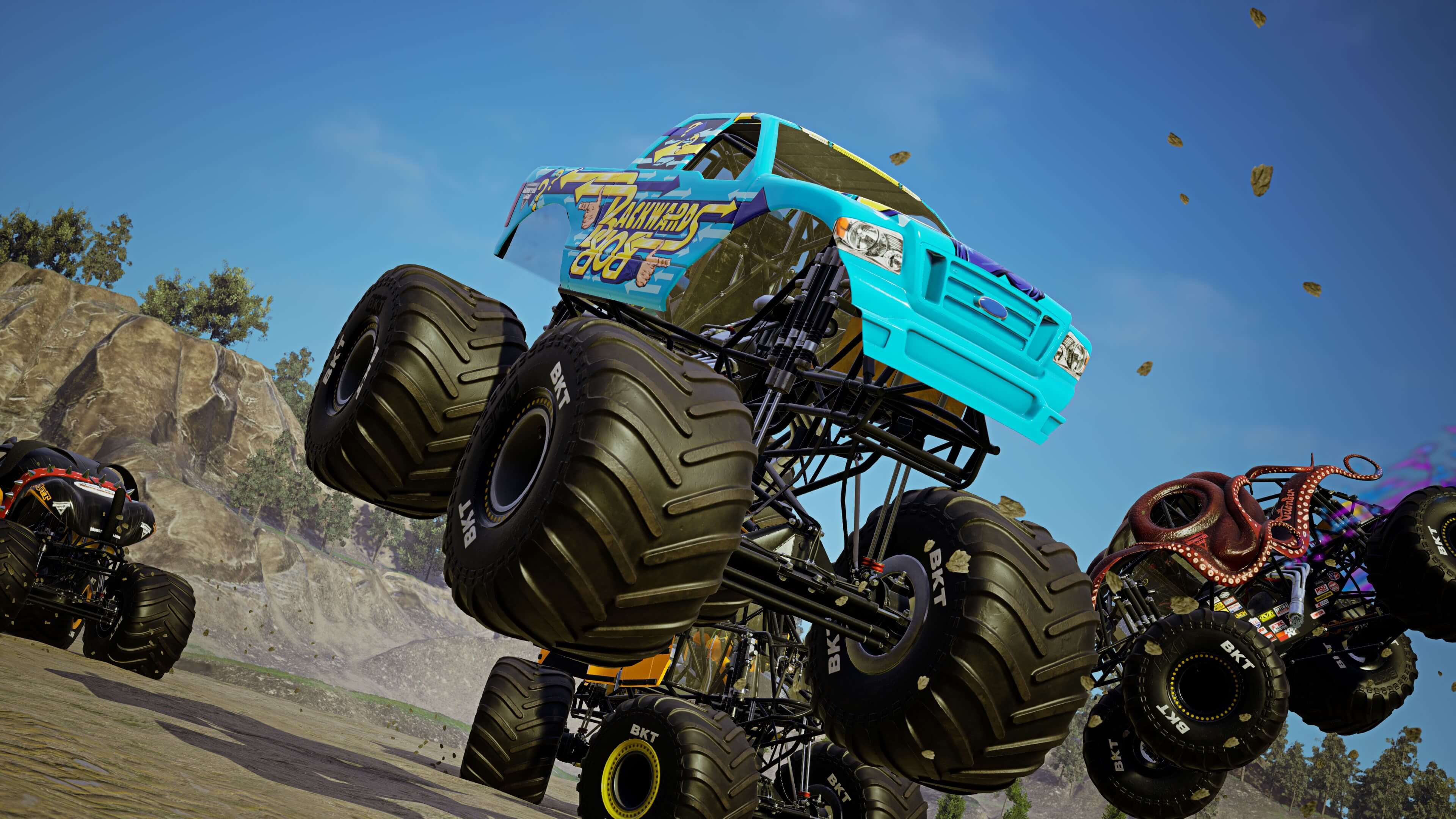 Monster jam игра