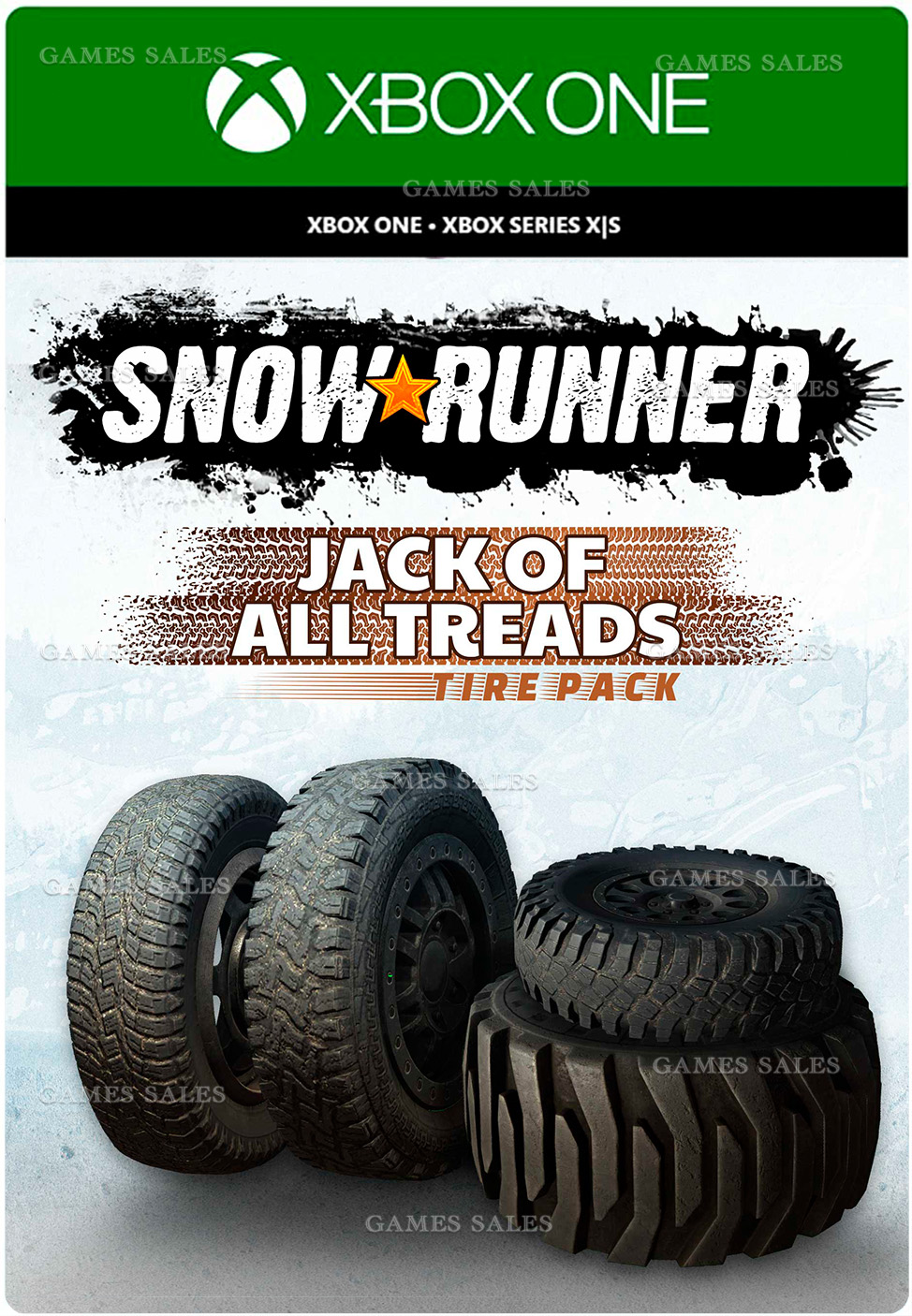 ✓ ❤️SNOWRUNNER -JACK OF ALL TREADS TIRE PACK❤️XBOX🔑КЛЮЧ купить [цена 328]  со скидкой - 3game.info