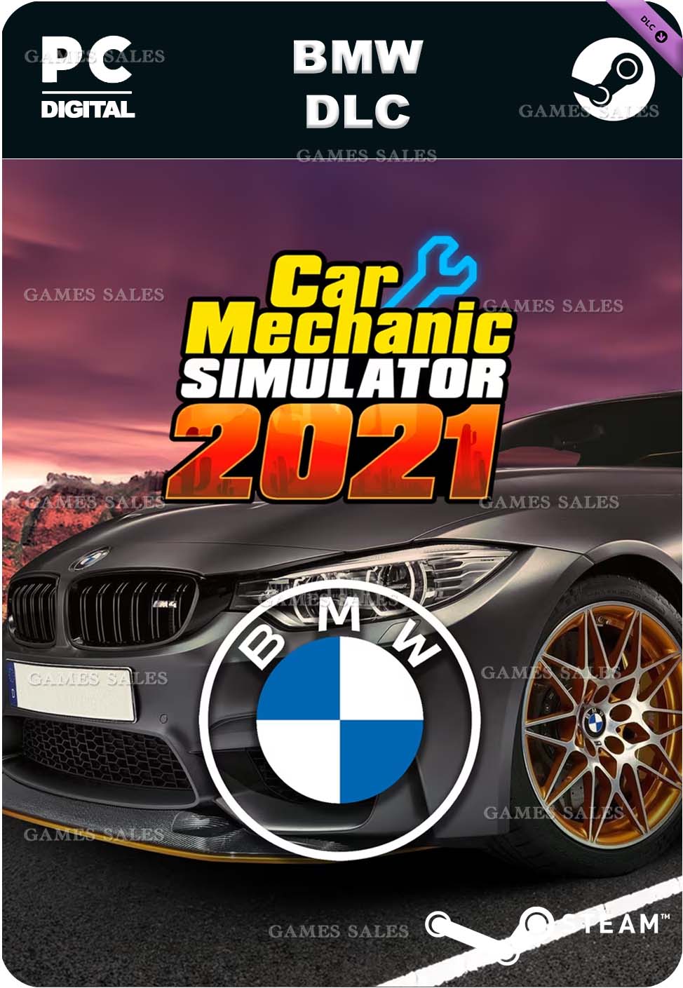 ✅💙CAR MECHANIC SIMULATOR 2021 - BMW DLC💙STEAM GIFT🤖