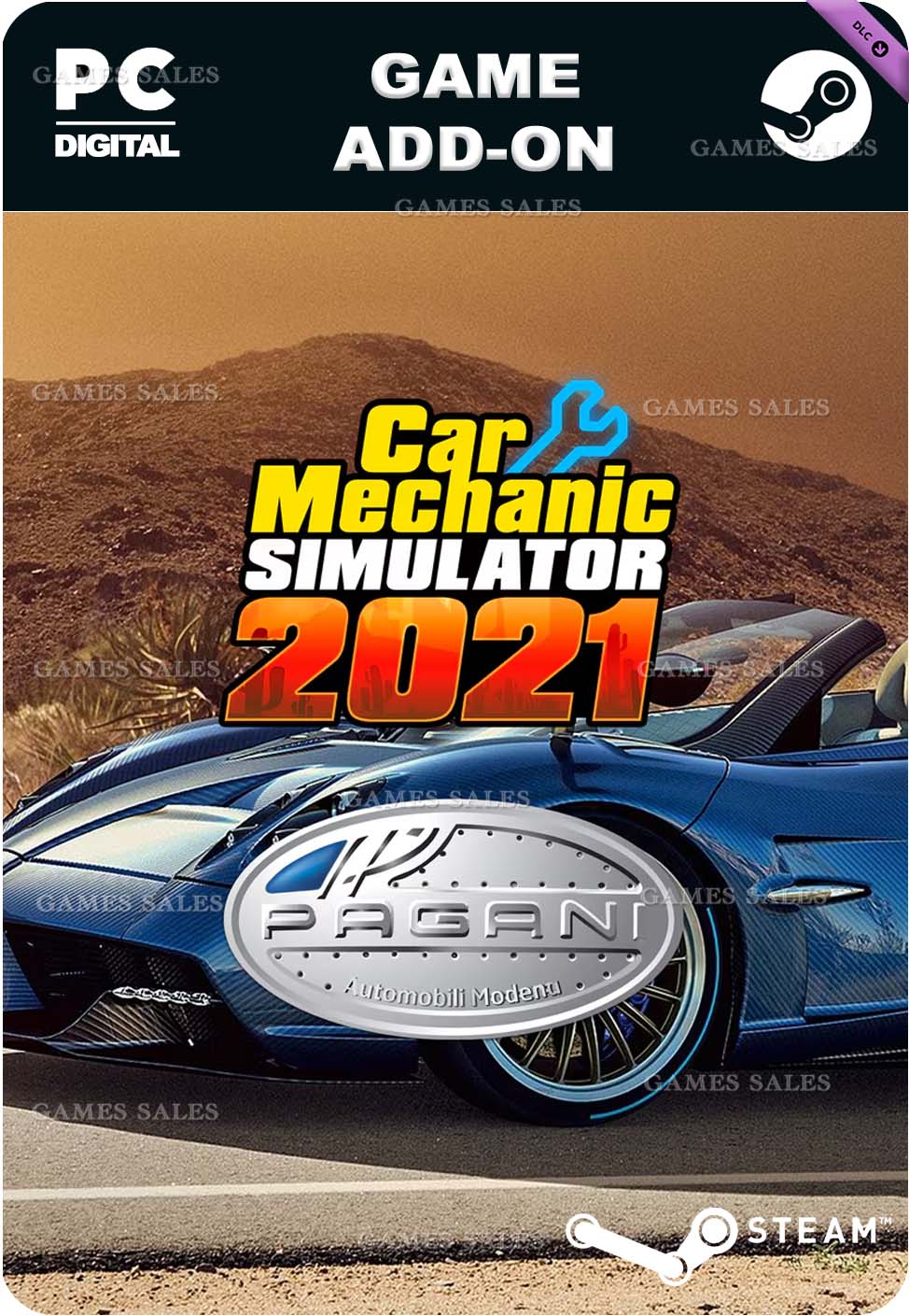 ✅💙CAR MECHANIC SIMULATOR 2021 PAGANI REMASTERED DLC💙