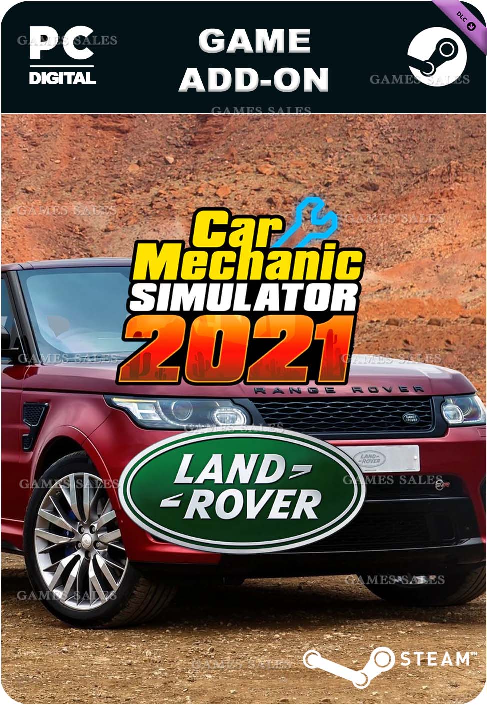 ✅💙CAR MECHANIC SIMULATOR 2021 - LAND ROVER DLC💙STEAM