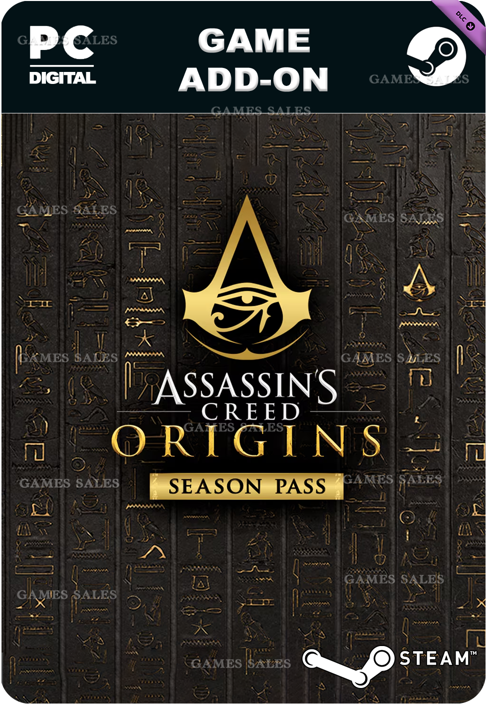 ✅💙ASSASSIN'S CREED® ORIGINS - SEASON PASS💙STEAM GIFT