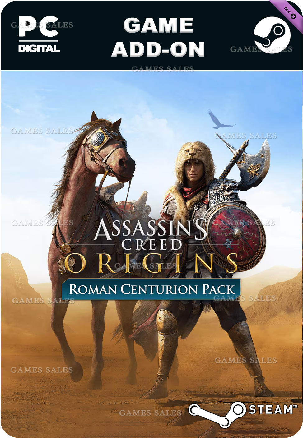 ✅💙ASSASSIN'S CREED ORIGINS ROMAN CENTURION PACK💙STEAM