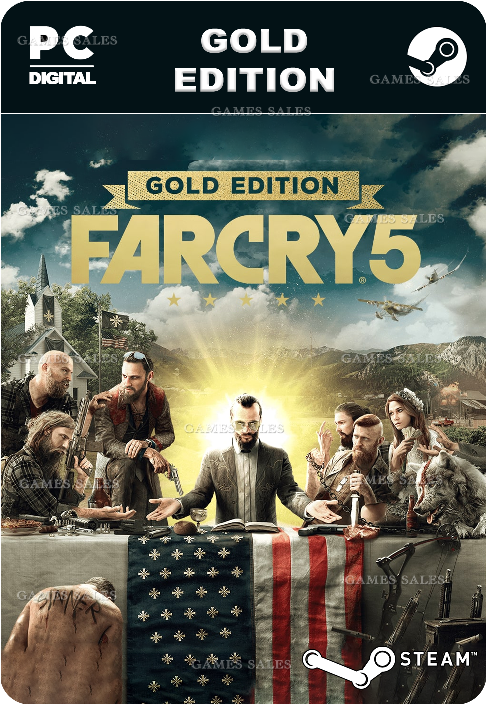 ✅💙FAR CRY 5 - GOLD EDITION💙STEAM GIFT🤖АВТОДОСТАВКА🤖