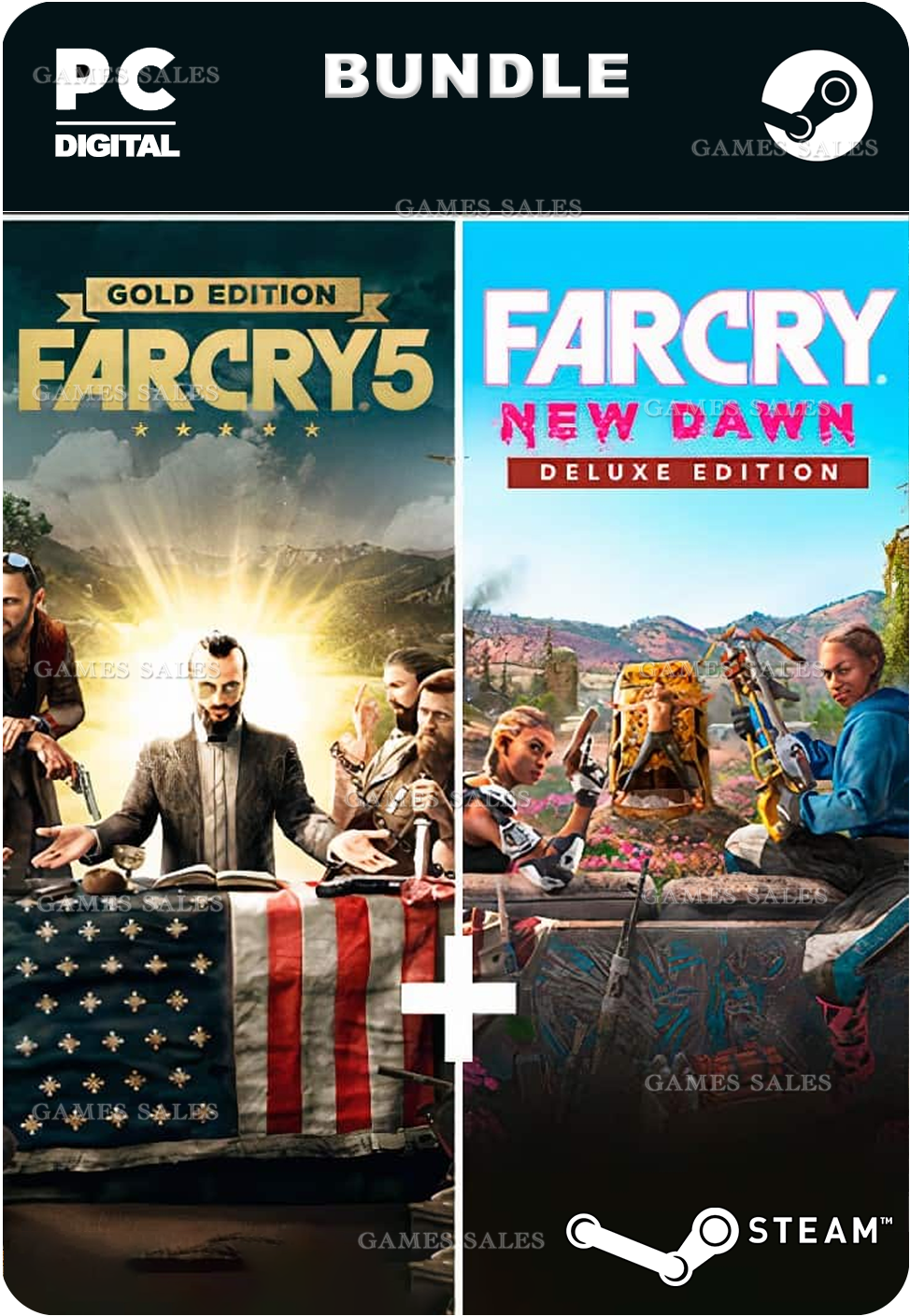 ✅💙FAR CRY 5 FAR CRY 5 GOLD + FAR CRY NEW DAWN DELUXE💙