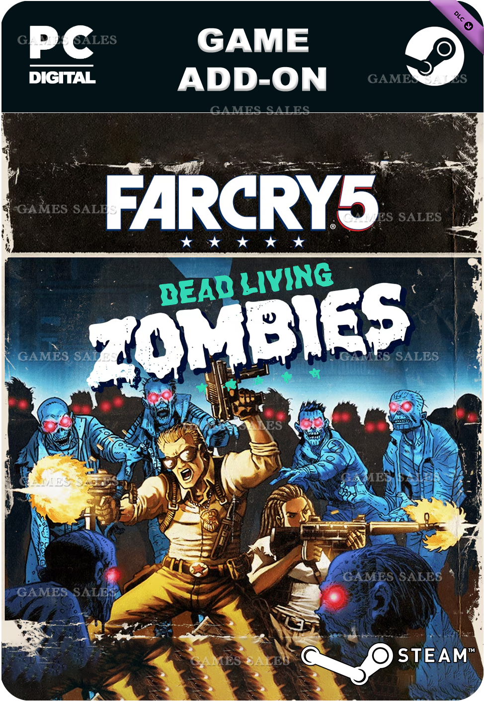 ✅💙FAR CRY® 5 - DEAD LIVING ZOMBIES💙STEAM GIFT🤖АВТО