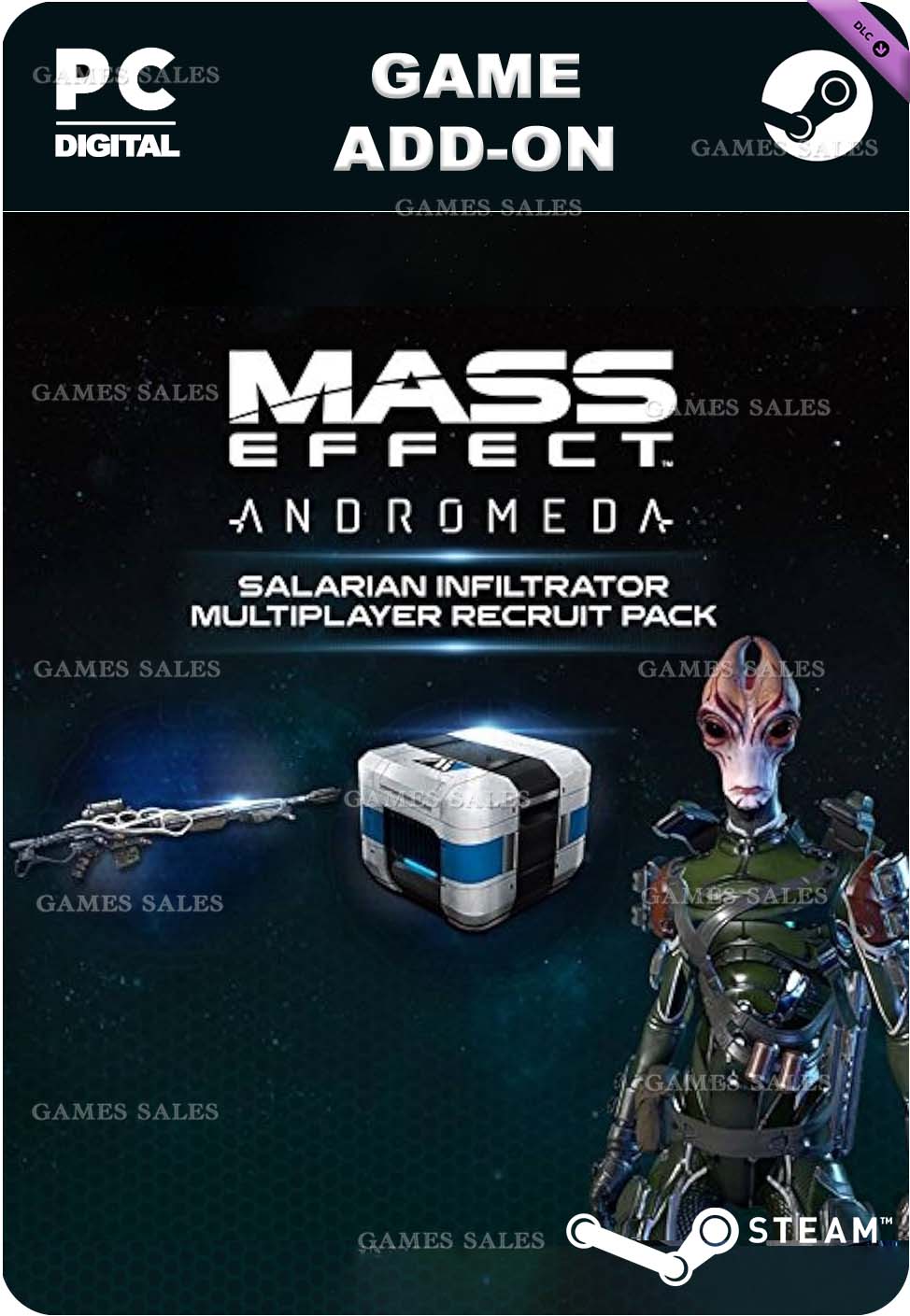 ✅💙MASS EFFECT: ANDROMEDA SALARIAN INFILTRATOR MULTIPLA