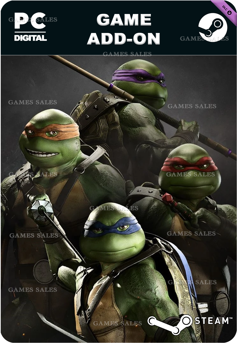 ✅💙INJUSTICE™ 2 - TMNT💙STEAM GIFT🤖АВТОДОСТАВКА🤖