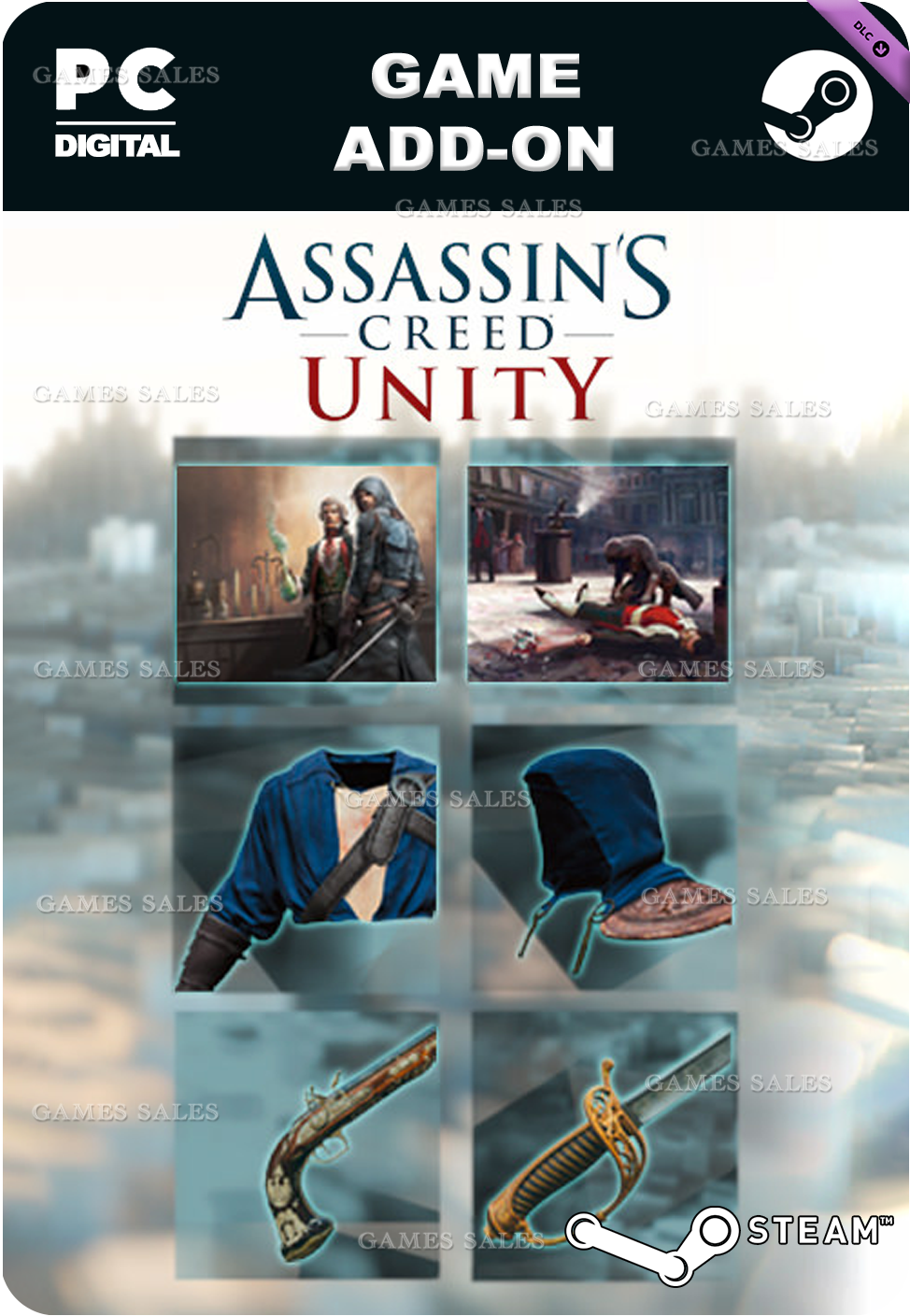 ✅💙ASSASSIN’S CREED UNITY SECRETS OF THE REVOLUTION💙