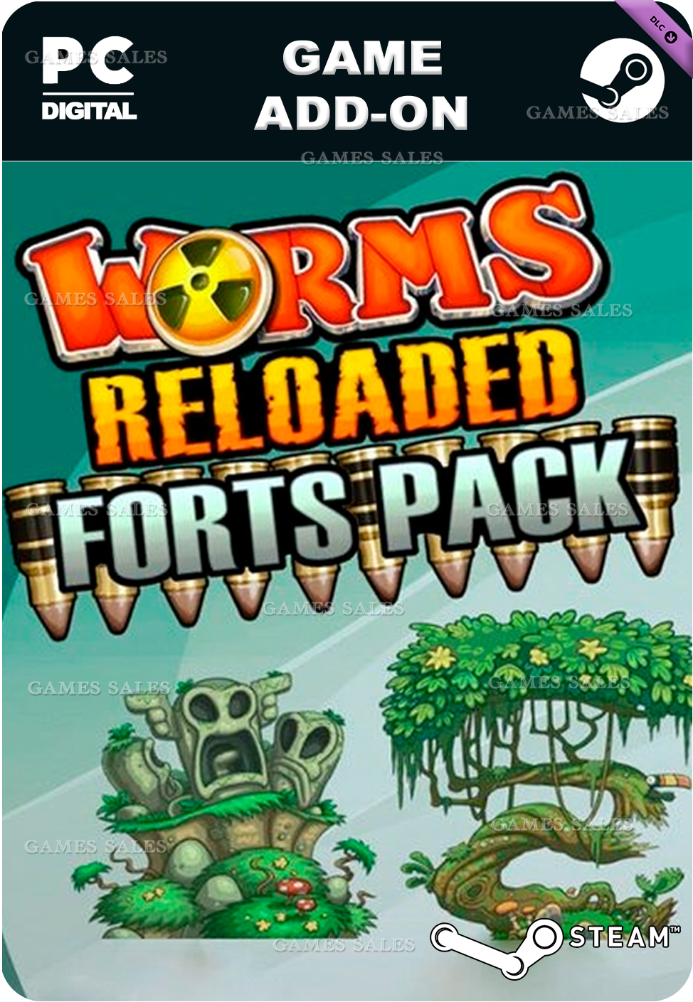 ✅💙WORMS RELOADED: FORTS PACK💙STEAM GIFT🤖АВТОДОСТАВКА