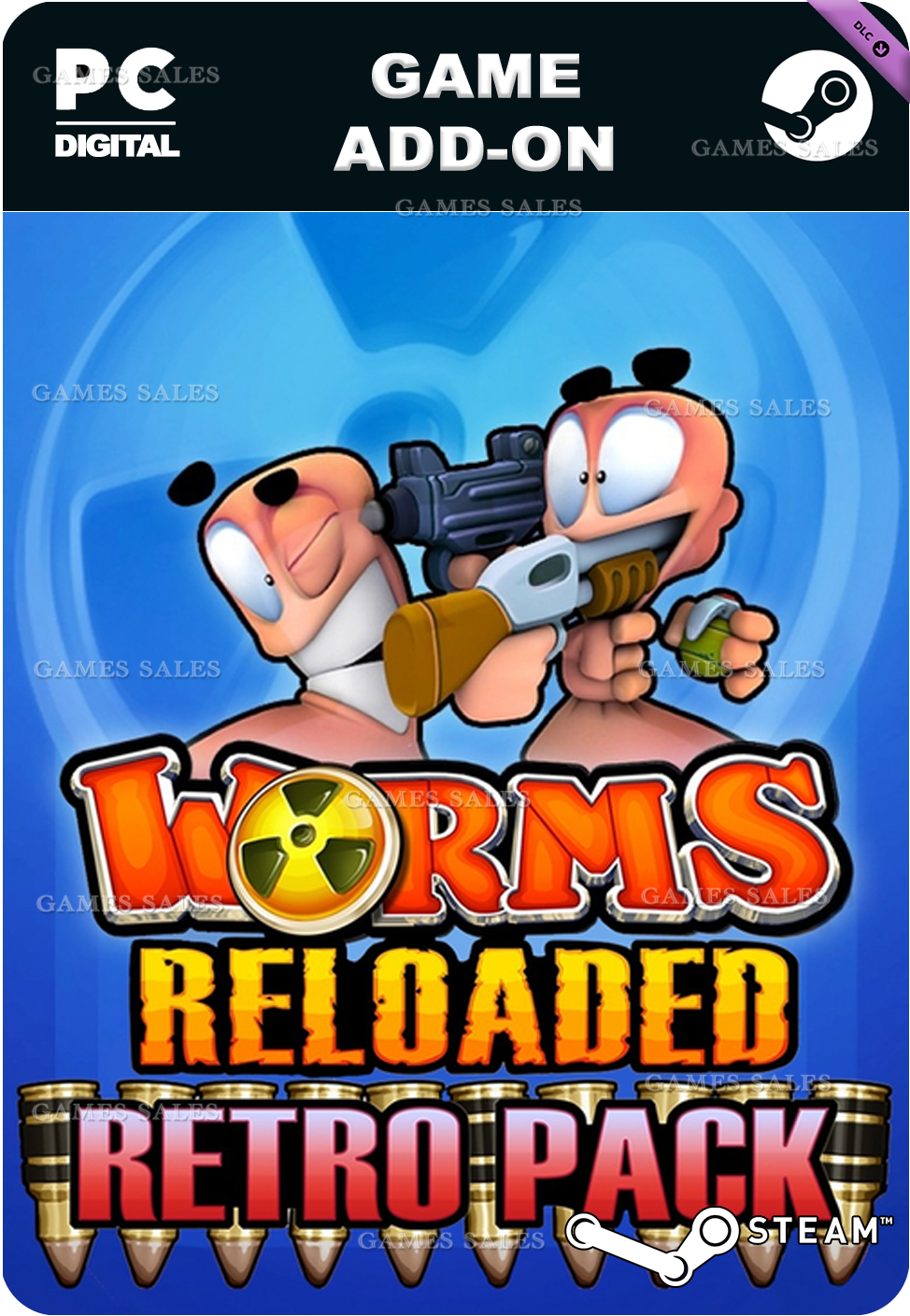 ✅💙WORMS RELOADED: RETRO PACK💙STEAM GIFT🤖АВТОДОСТАВКА