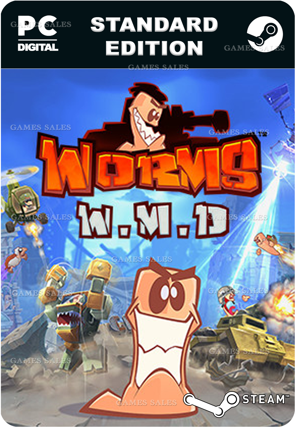 ✅💙WORMS W.M.D💙STEAM GIFT🤖АВТОДОСТАВКА🤖