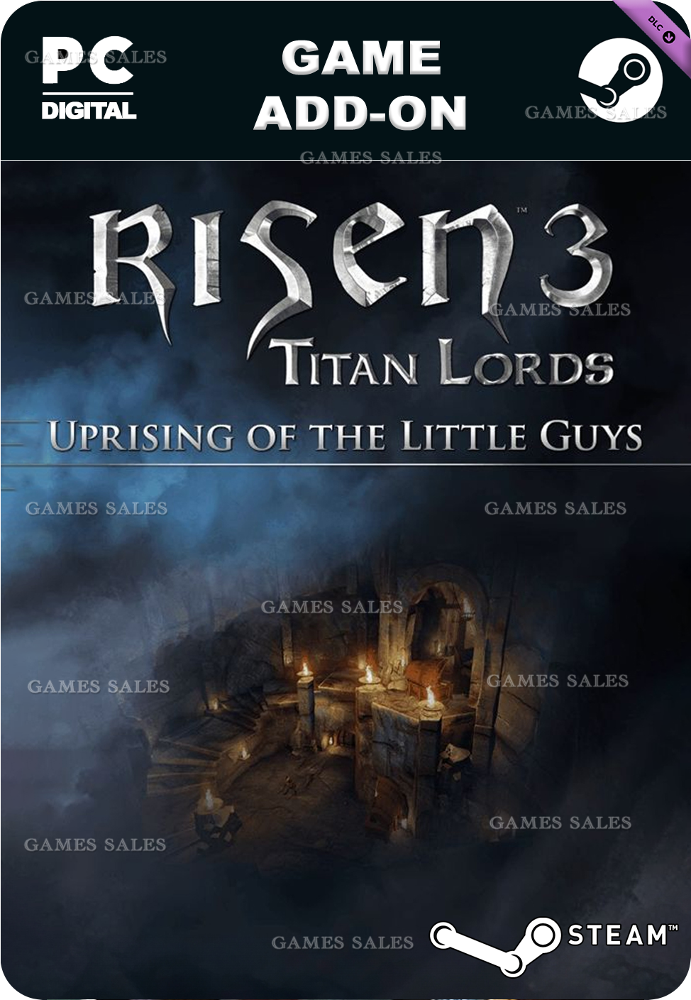 ✅💙RISEN 3 - UPRISING OF THE LITTLE GUYS💙STEAM GIFT🤖