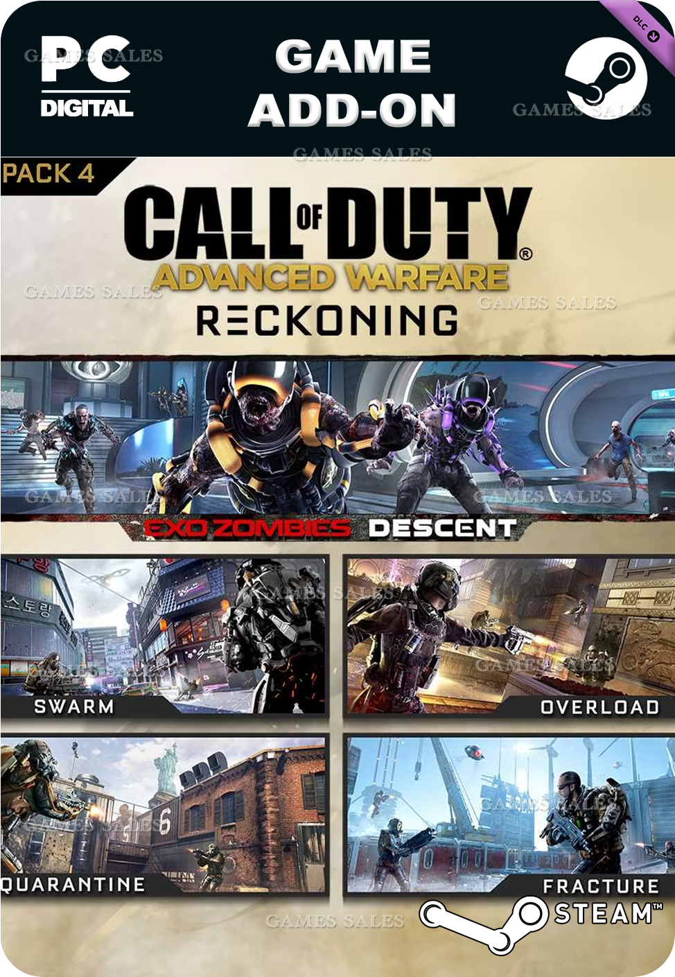 ✅💙CALL OF DUTY®: ADVANCED WARFARE - RECKONING💙STEAM