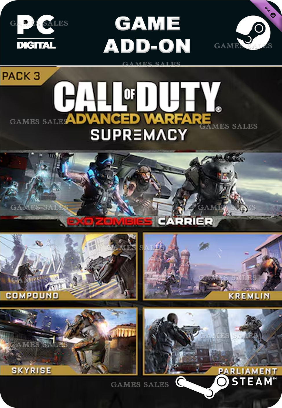 ✅💙CALL OF DUTY®: ADVANCED WARFARE - SUPREMACY💙STEAM