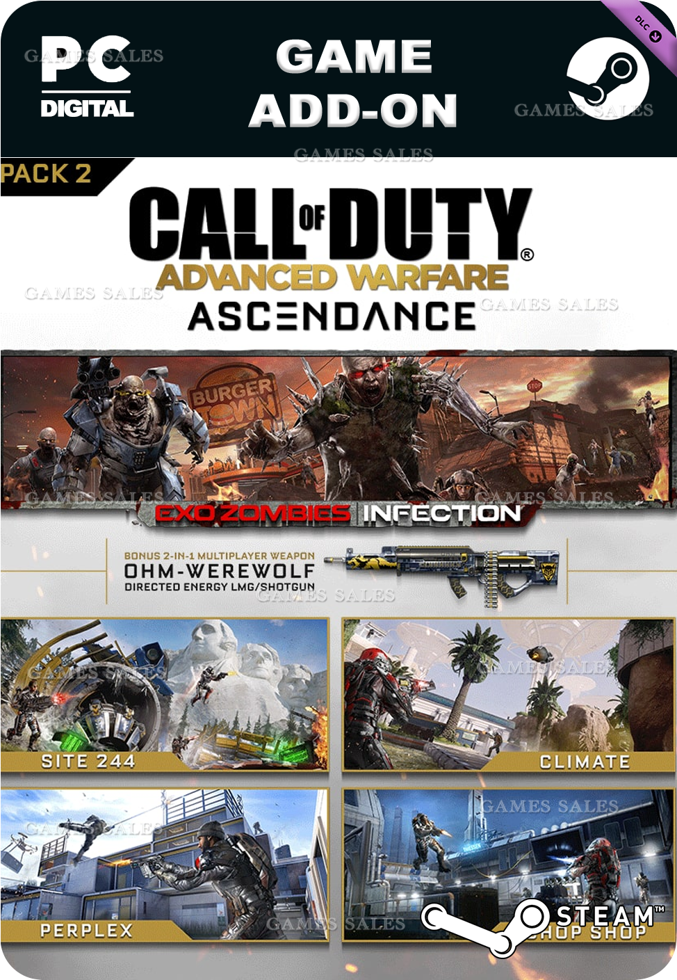 ✅💙CALL OF DUTY®: ADVANCED WARFARE - ASCENDANCE💙STEAM