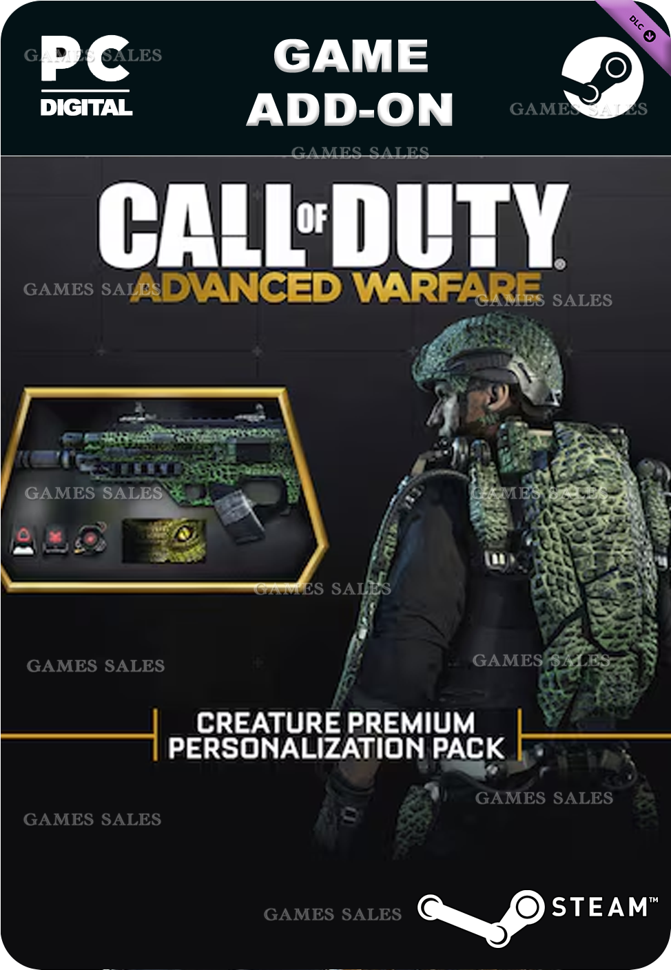 ✅💙COD: AW - CREATURE PREMIUM PERSONALIZATION PACK💙