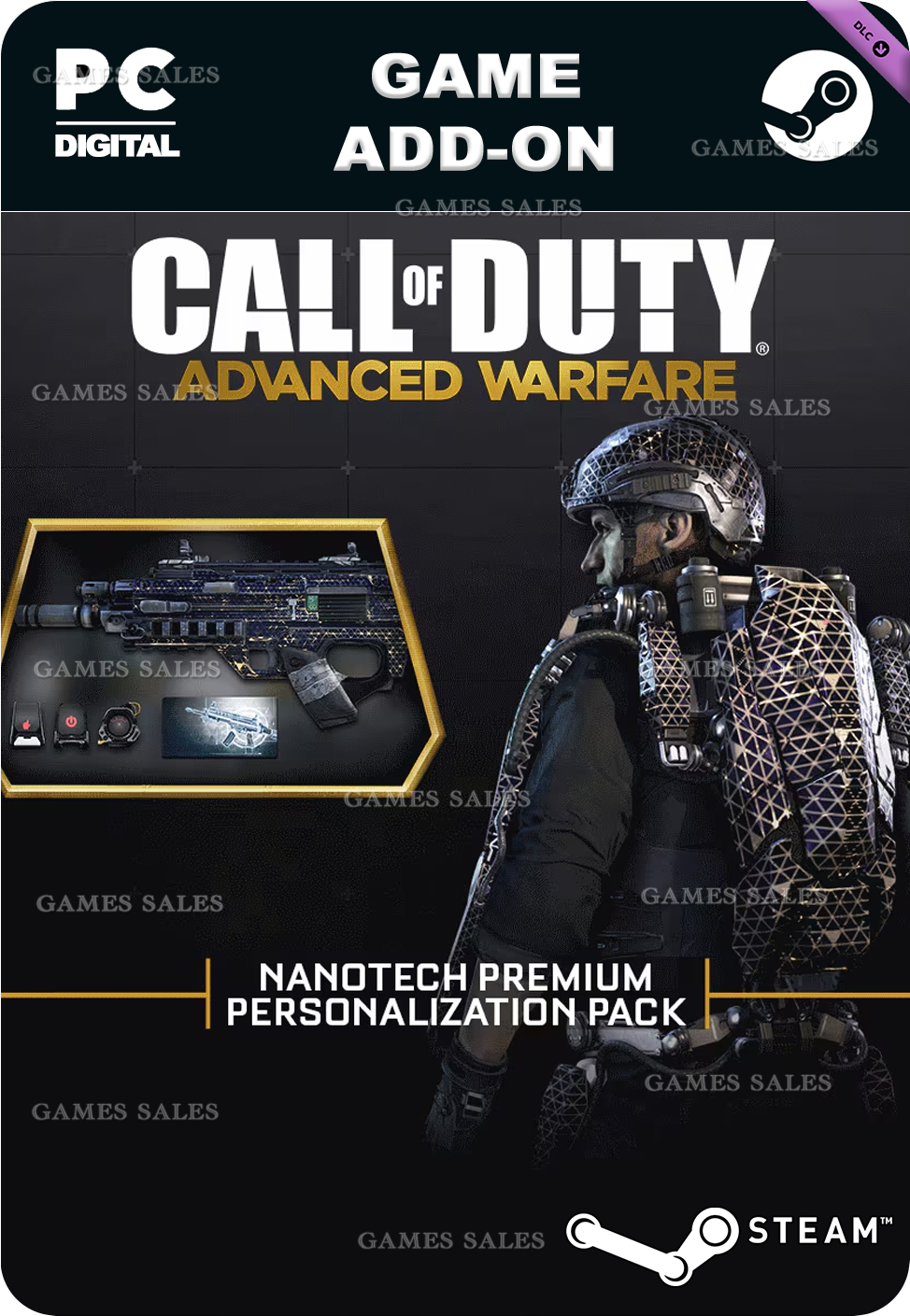 ✅💙COD: AW - NANOTECH PREMIUM PERSONALIZATION PACK💙