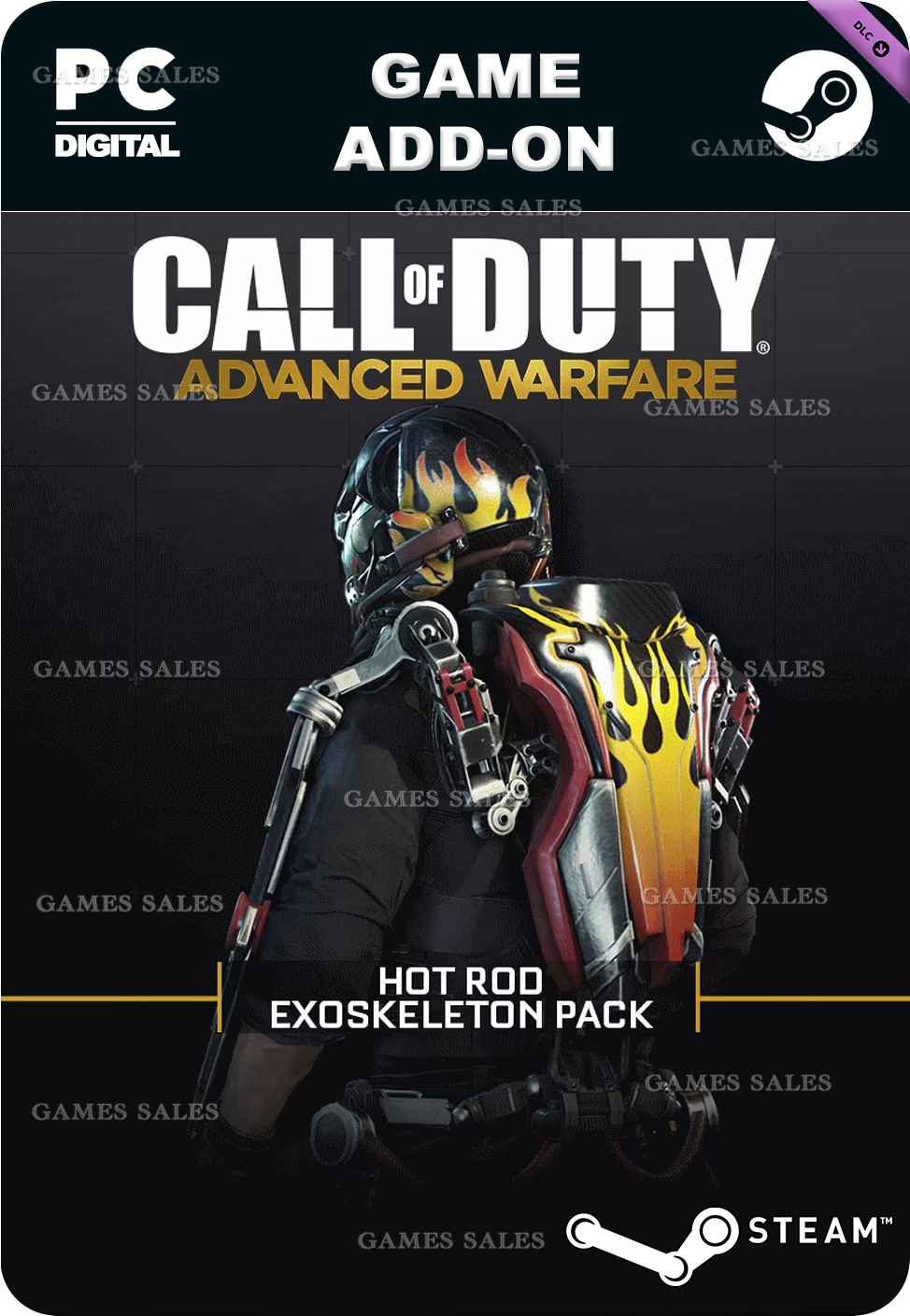 ✅💙CALL OF DUTY: ADVANCED WARFARE - HOT ROD EXOSKELETON