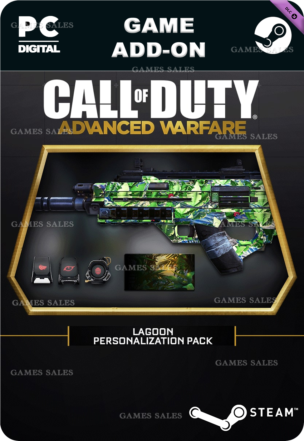 ✅💙COD: ADVANCED WARFARE - LAGOON PERSONALIZATION PACK