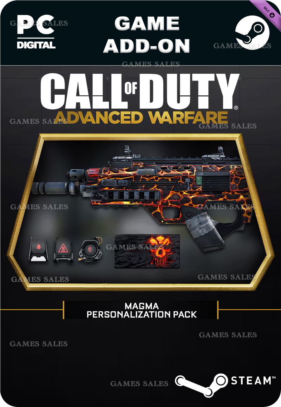 ✅💙COD: ADVANCED WARFARE - MAGMA PERSONALIZATION PACK