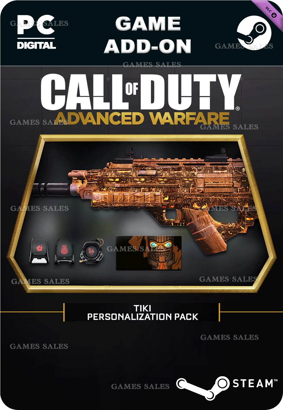 ✅💙COD: ADVANCED WARFARE - TIKI PERSONALIZATION PACK