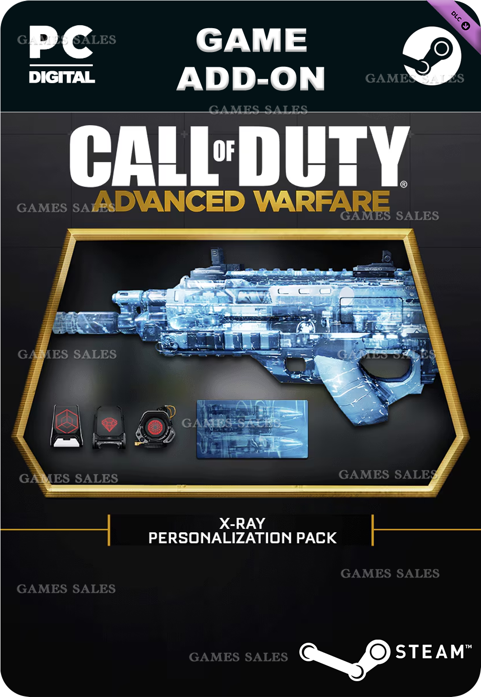 ✅💙COD: ADVANCED WARFARE - X-RAY PERSONALIZATION PACK