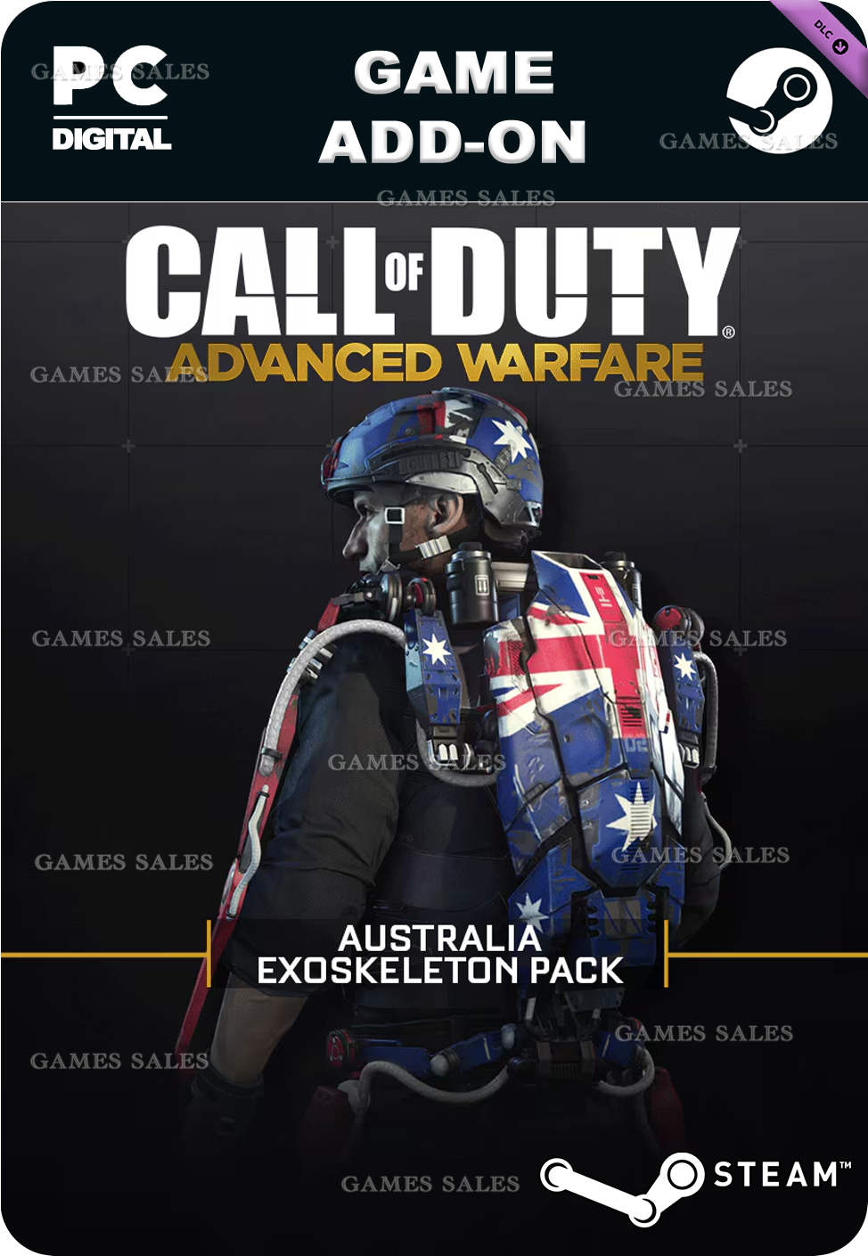 ✅💙COD: ADVANCED WARFARE - AUSTRALIA EXOSKELETON PACK